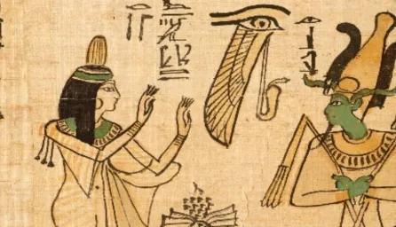 Ancient Egypt Map Art