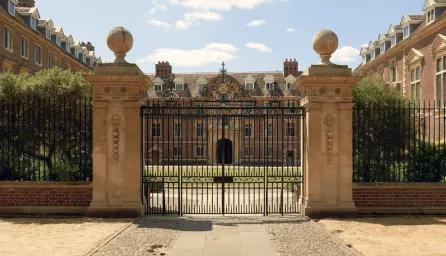 St Catharine's College on a sunny day.