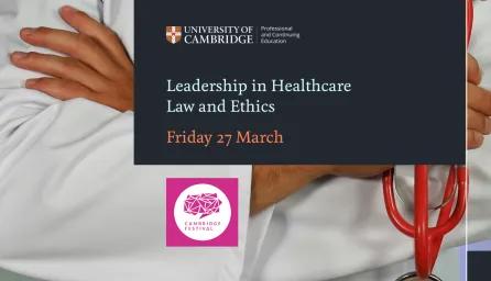Cambridge Festival Event Image: Leadership in Healthcare