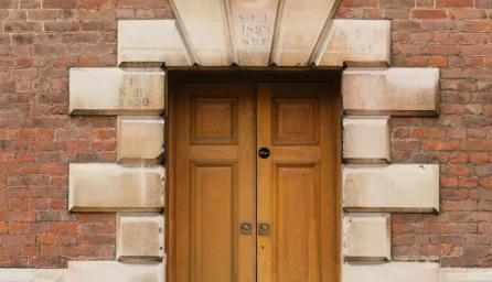 Doorway to Cambridge College