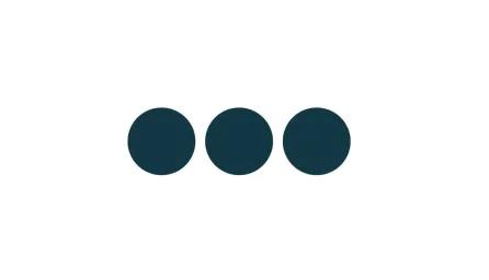 An ellipses in black