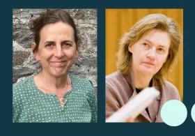 event creative with Lin Coghlan and Clare Bayley 