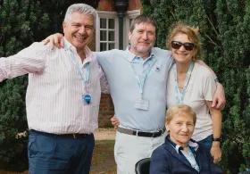A group of students enjoying a summer programme event.