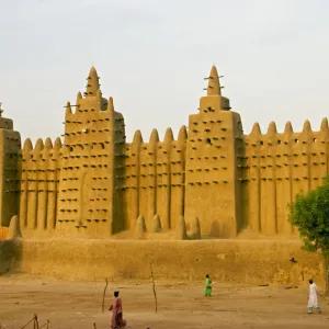 Djenne, Mali Mosque Largest Mud Building