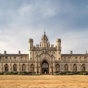 St John's College on a beautiful sunny day.