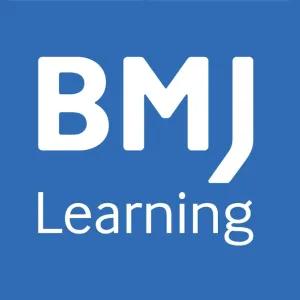 BMJ Learning logo on blue background