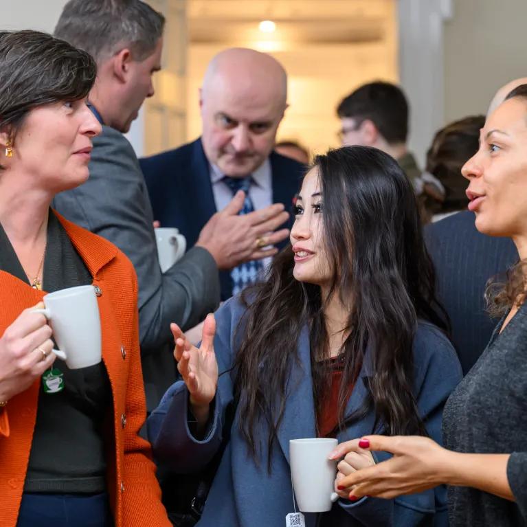 Group of Fourthrev learners speaking