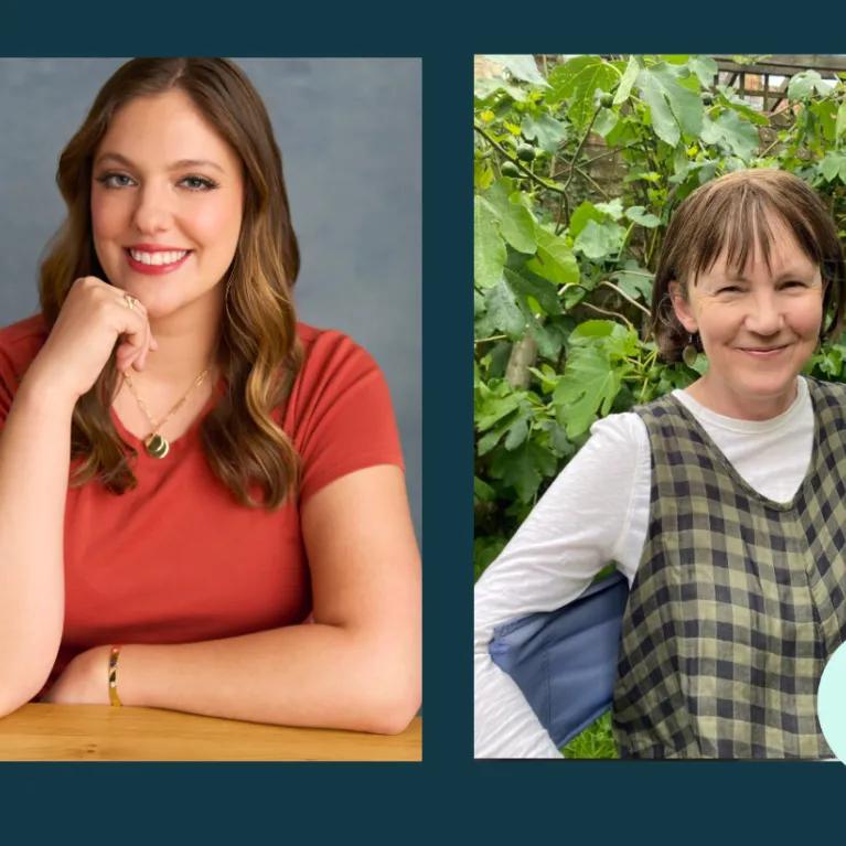 Event creative with Isabelle Mongeau and Midge Gillies