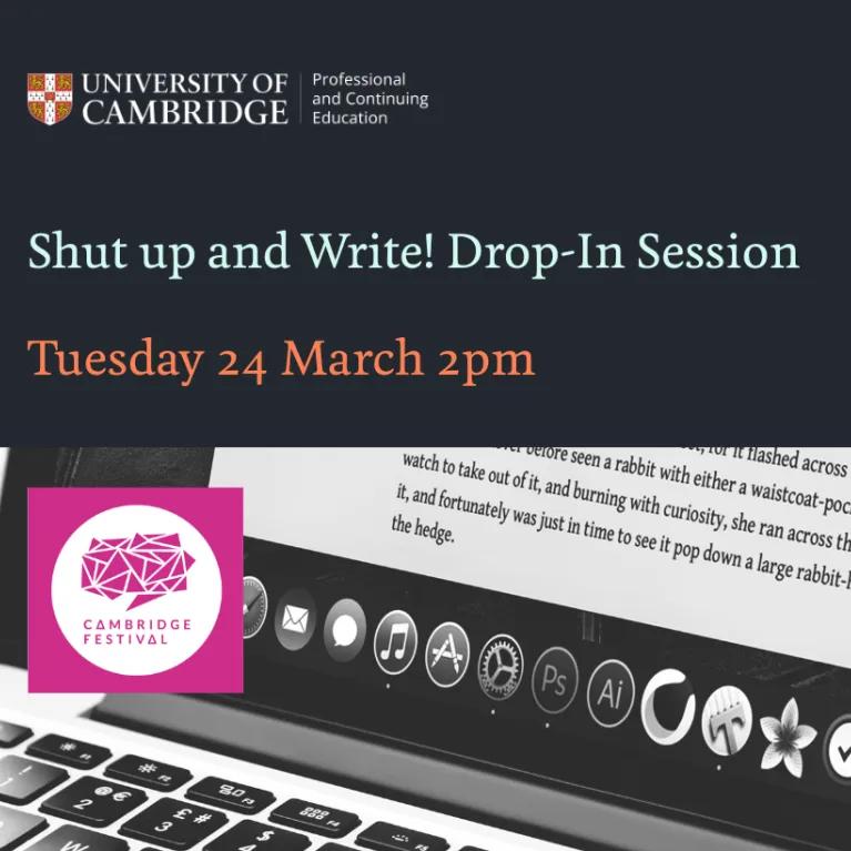 Shut up and Write! Drop-in Session | Professional and Continuing Education