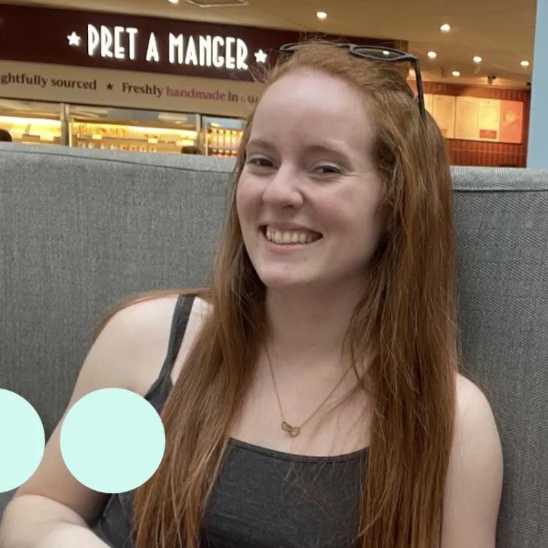 Women smiling to camera