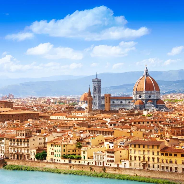 A cityscape of Florence in Italy