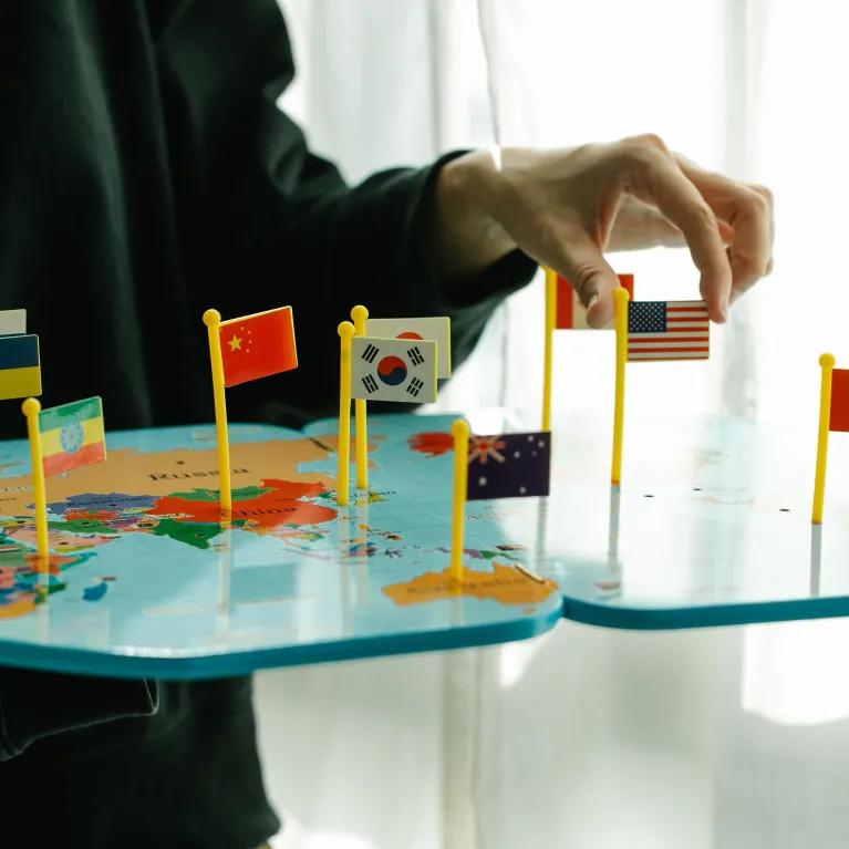 Flags of different countries