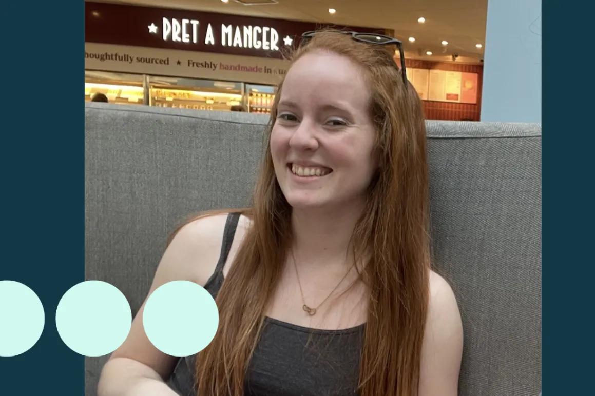 Women smiling to camera