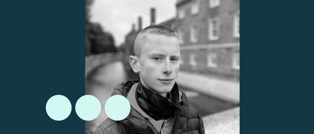 Boy with buzz cut 